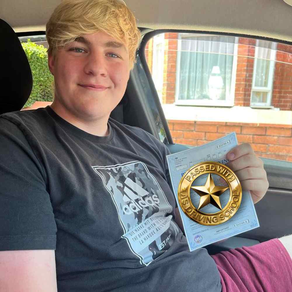 Passed with Us: Driving Lessons Blacon, lessons for beginners, qualified instructors, high pass rate, and package deals. Book now for success.