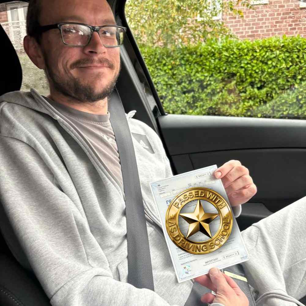 Passed with Us—Driving Lessons Blacon: high pass rate, fully trained driving tutors, flexible bookings, and lessons for beginners. Book now.