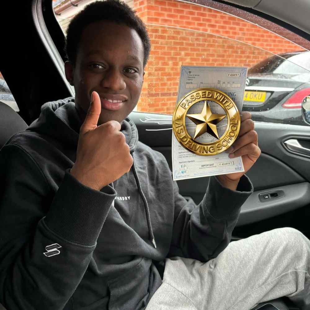 Passed with Us: Driving Lessons Blacon, DBS Checked instructors, flexible bookings, and lessons for beginners to ensure your driving success.