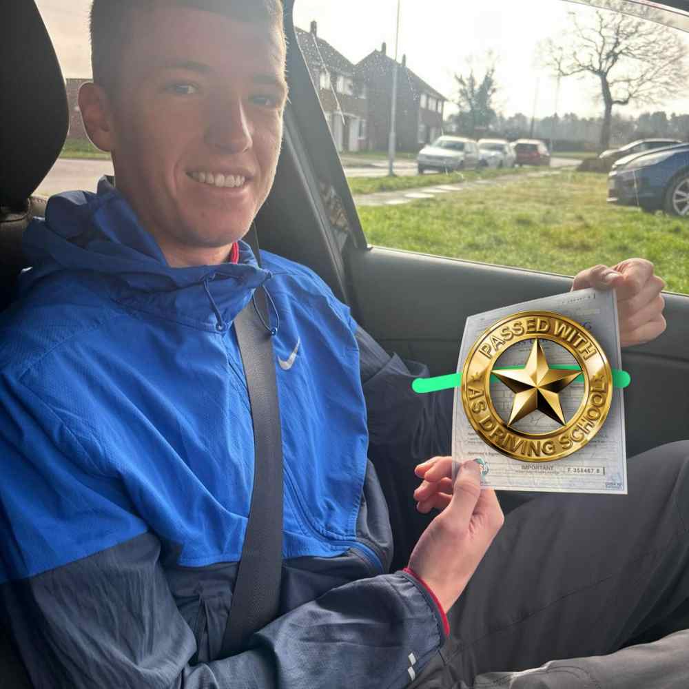 Passed with Us: Driving Lessons in Blacon, ADI Registered instructors, lessons for beginners, and fully trained tutors for your driving success.